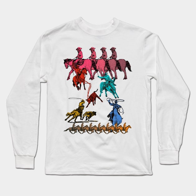 The Last Of  Drifters 1 Long Sleeve T-Shirt by Horsemansrodeo